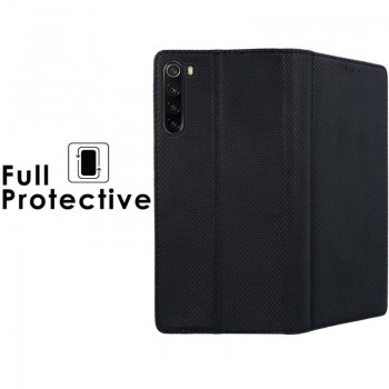 Telone atverčiamas dėklas - juodos spalvos (Xiaomi REDMI NOTE 8) Telone atverčiamas dėklas - juodos spalvos (Xiaomi REDMI NOTE 8)